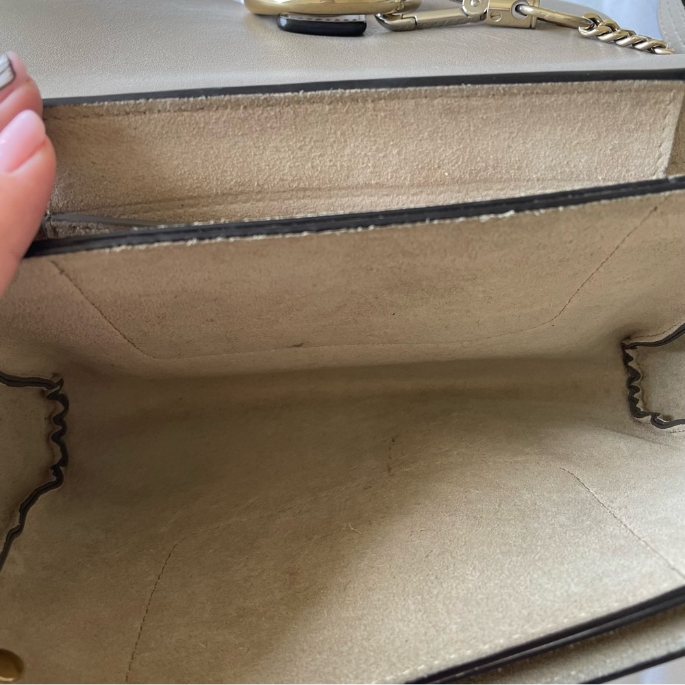 Chloe Suede Calfskin Small Faye Shoulder Bag - Picture 8 of 10